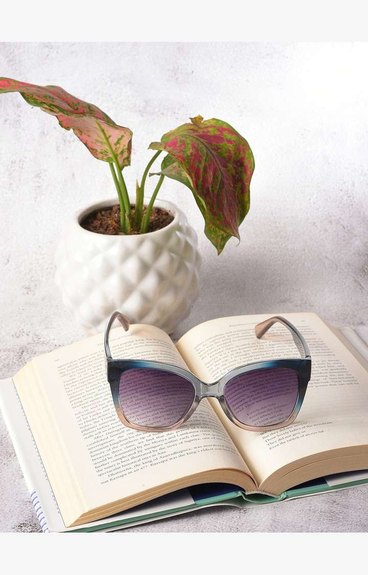 Haute Sauce By Campus Sutra Women Cateye Sunglasses With Polarised Lens Sum23_Hssg1151