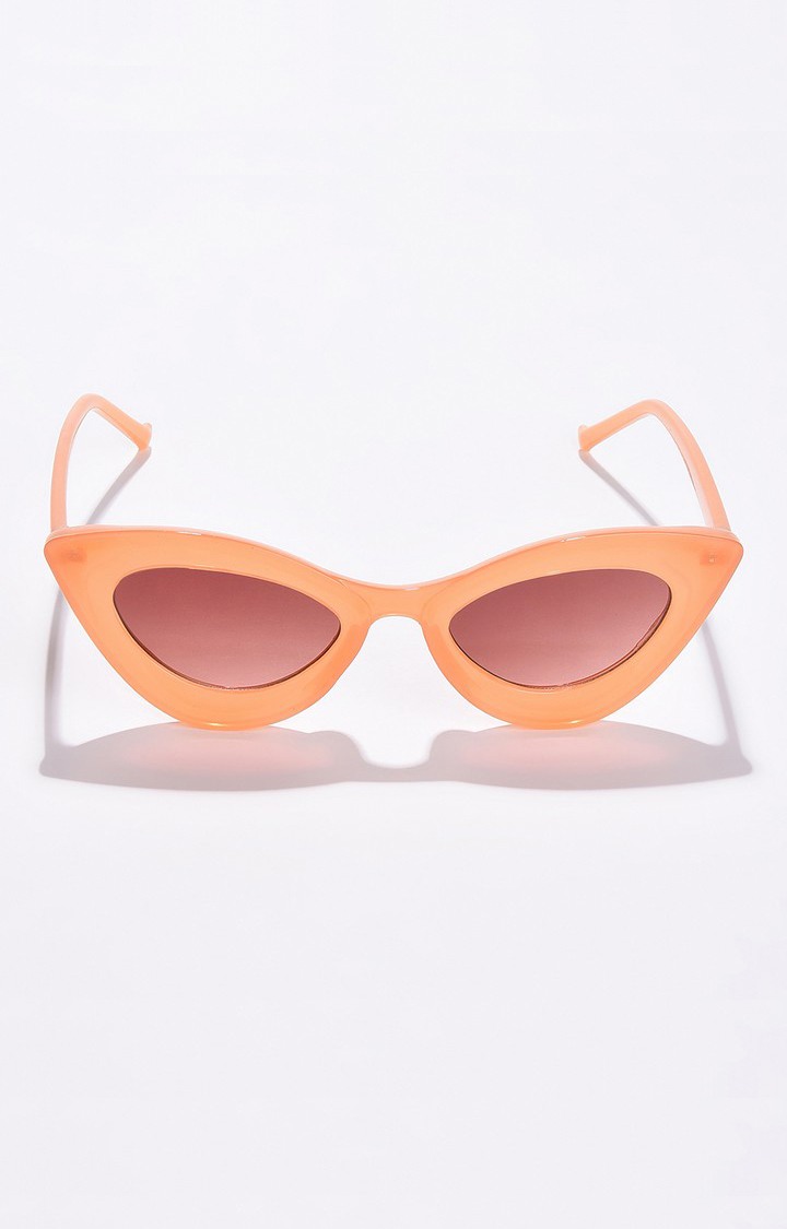 Haute Sauce By Campus Sutra Women Cateye Sunglasses With Polarised And Uv Protected Lens