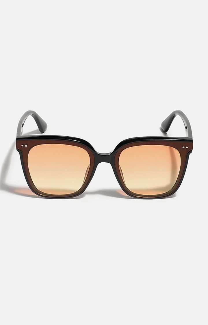 Haute Sauce By Campus Sutra Women Oversized Sunglasses With Polarised Lens