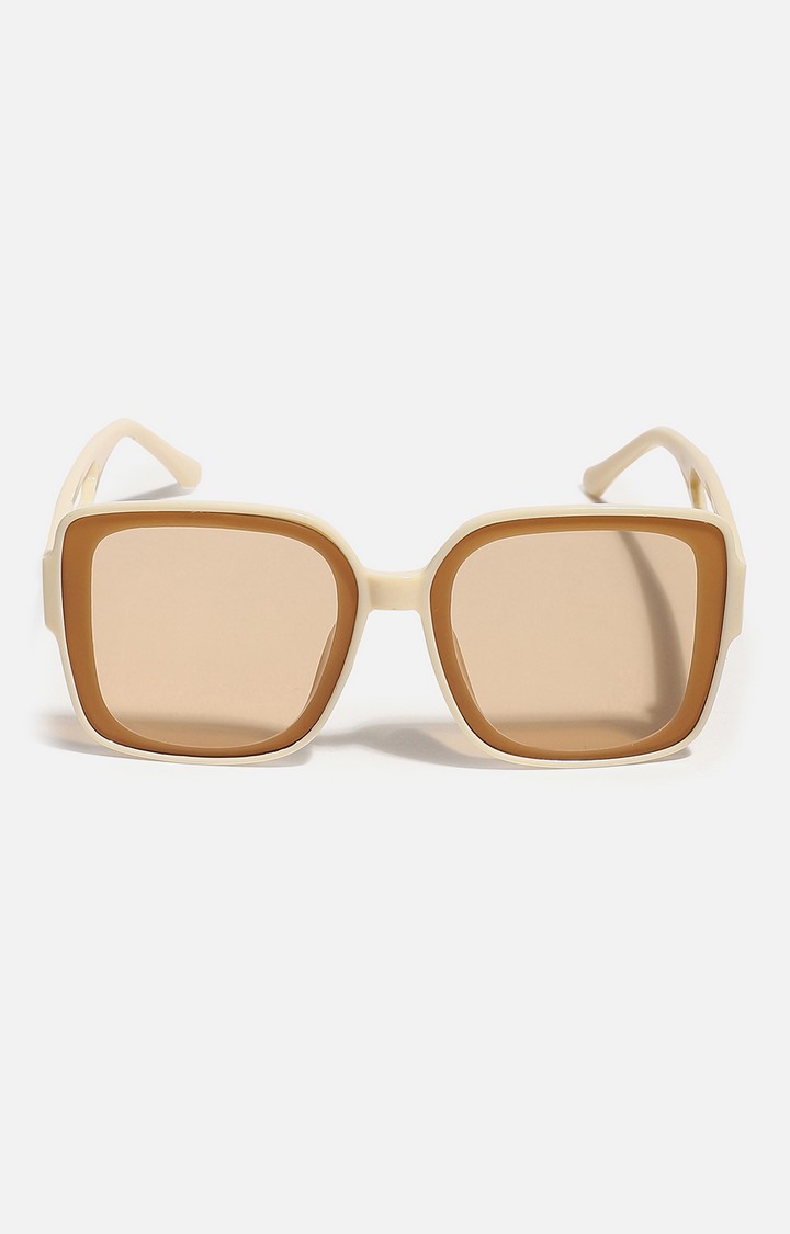 Haute Sauce By Campus Sutra Women Oversized Sunglasses With Polarised Lens
