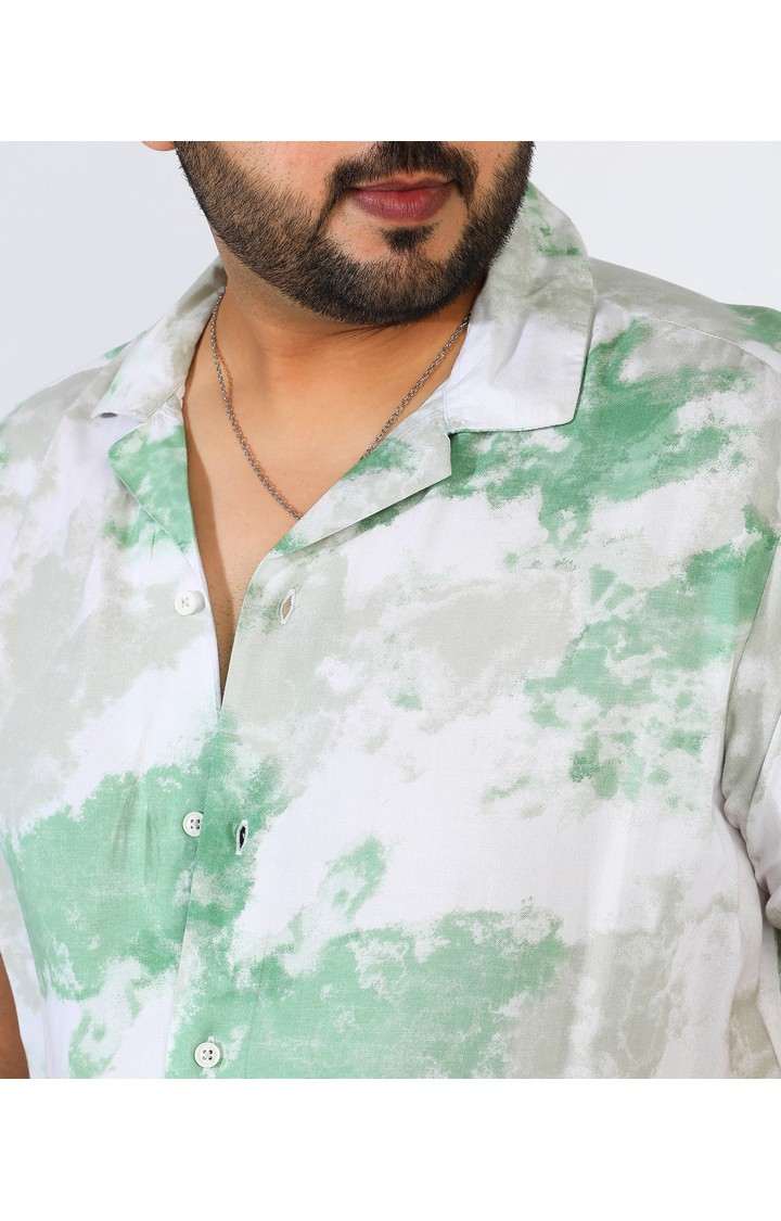 Men's Green Graphics Co-ords
