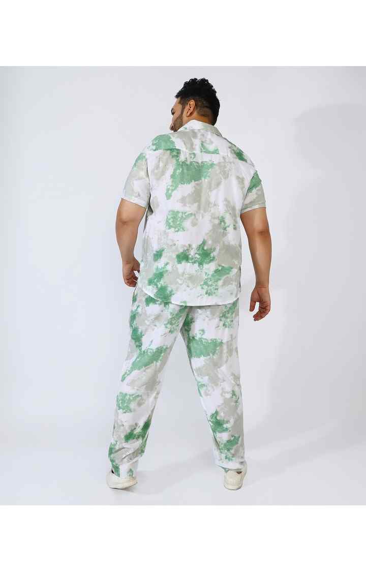 Men's Green Graphics Co-ords