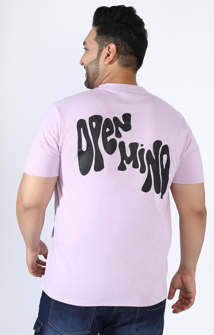 Men's Purple Graphics T-Shirts