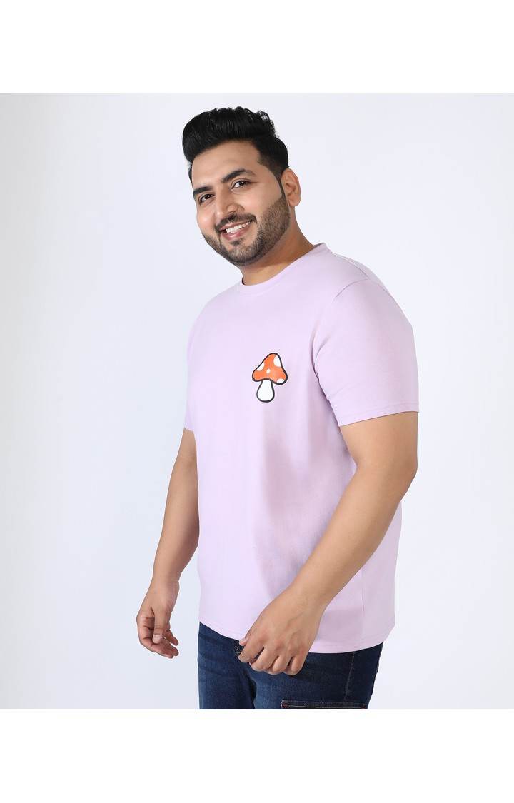 Men's Purple Graphics T-Shirts