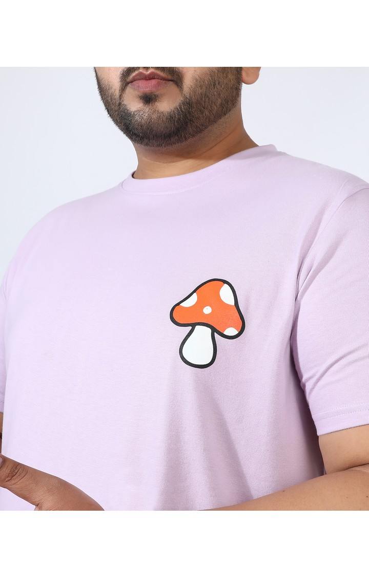 Men's Purple Graphics T-Shirts