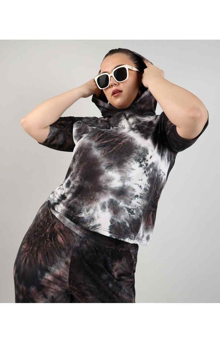 Women's Grey Tie Dye Co-ords