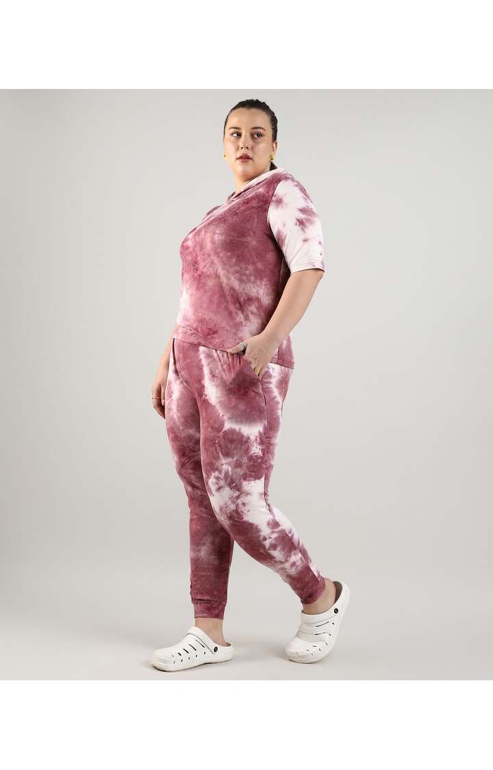 Women's Red Tie Dye Co-ords