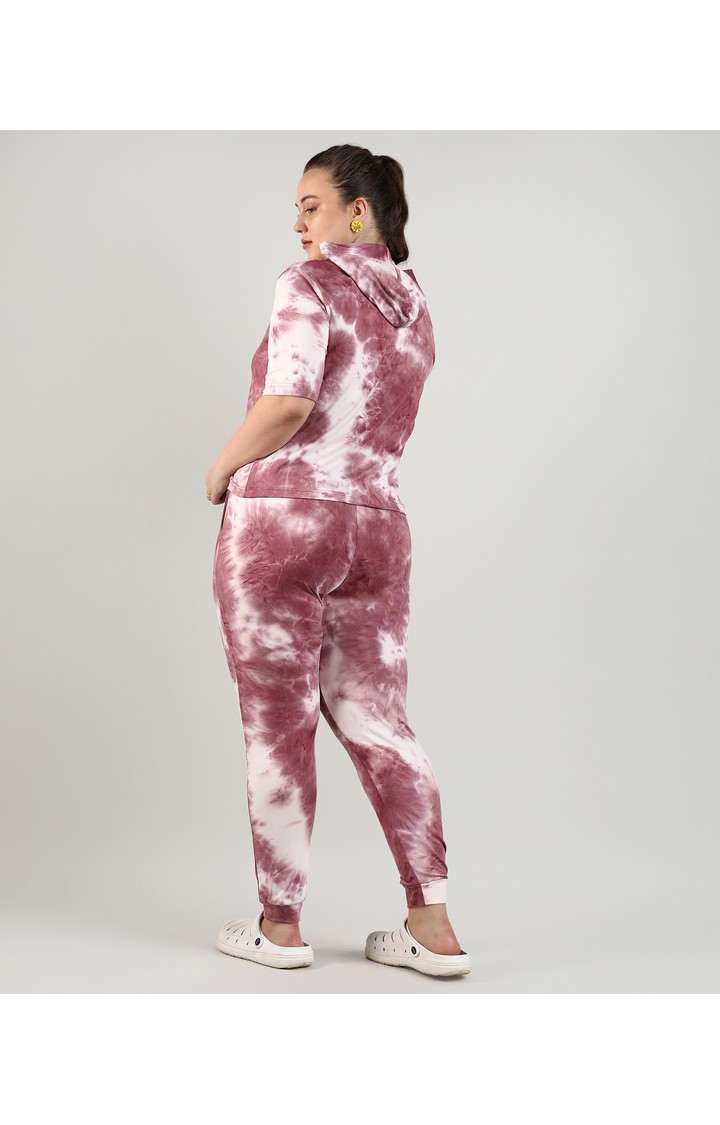 Women's Red Tie Dye Co-ords