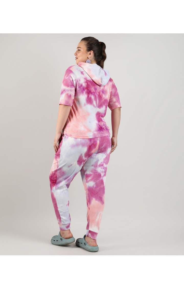 Women's Pink Tie Dye Co-ords