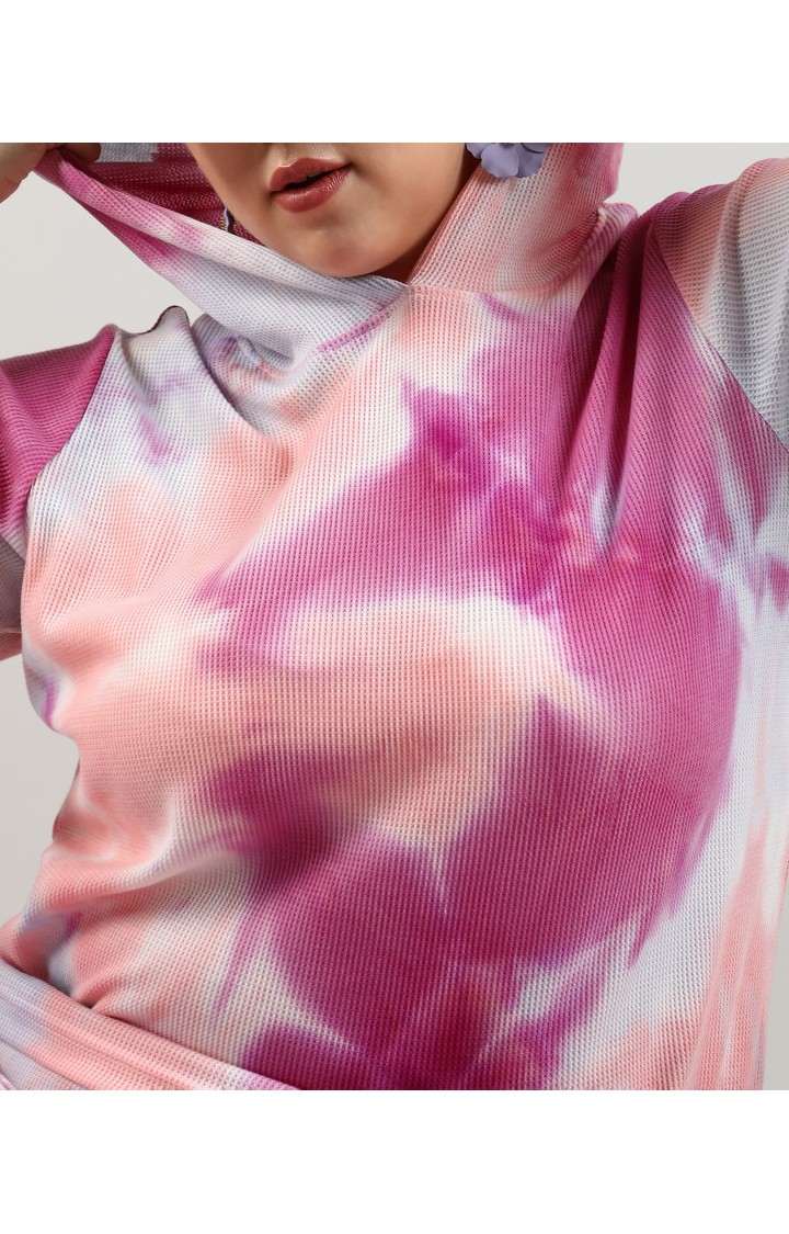 Women's Pink Tie Dye Co-ords
