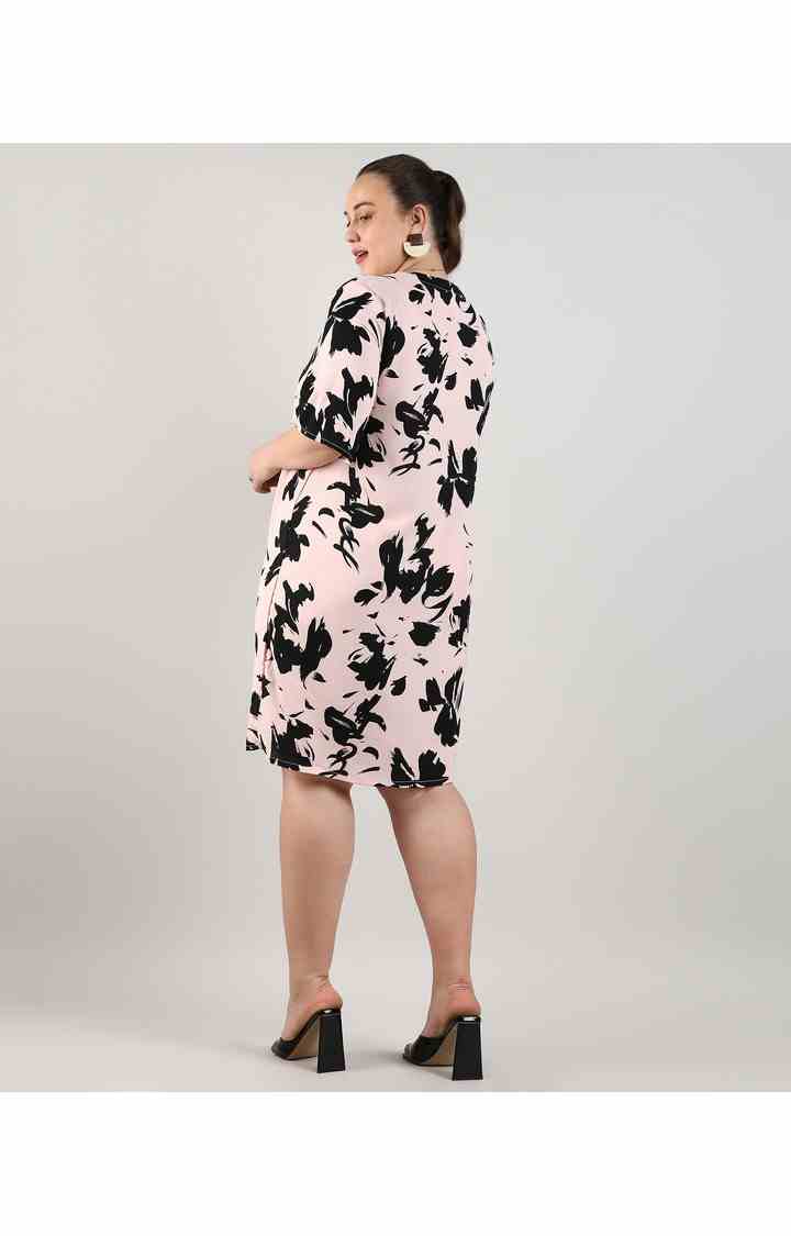 Women's Pink Printed Dresses