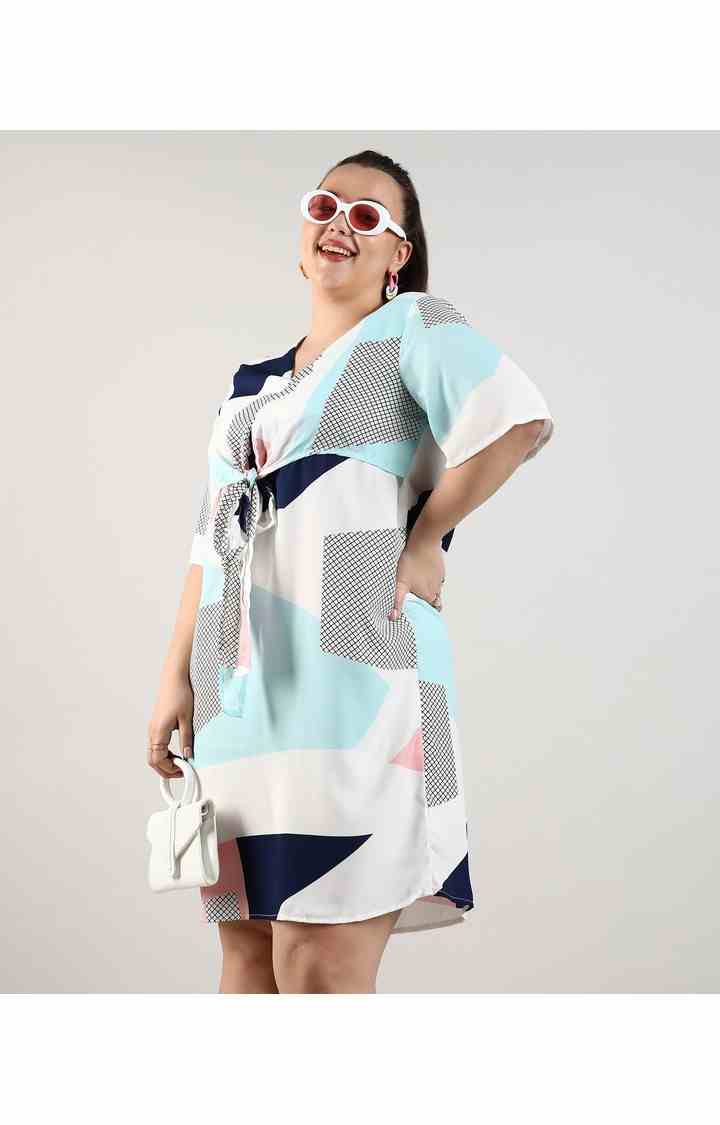 Women's Multicolor Printed Dresses