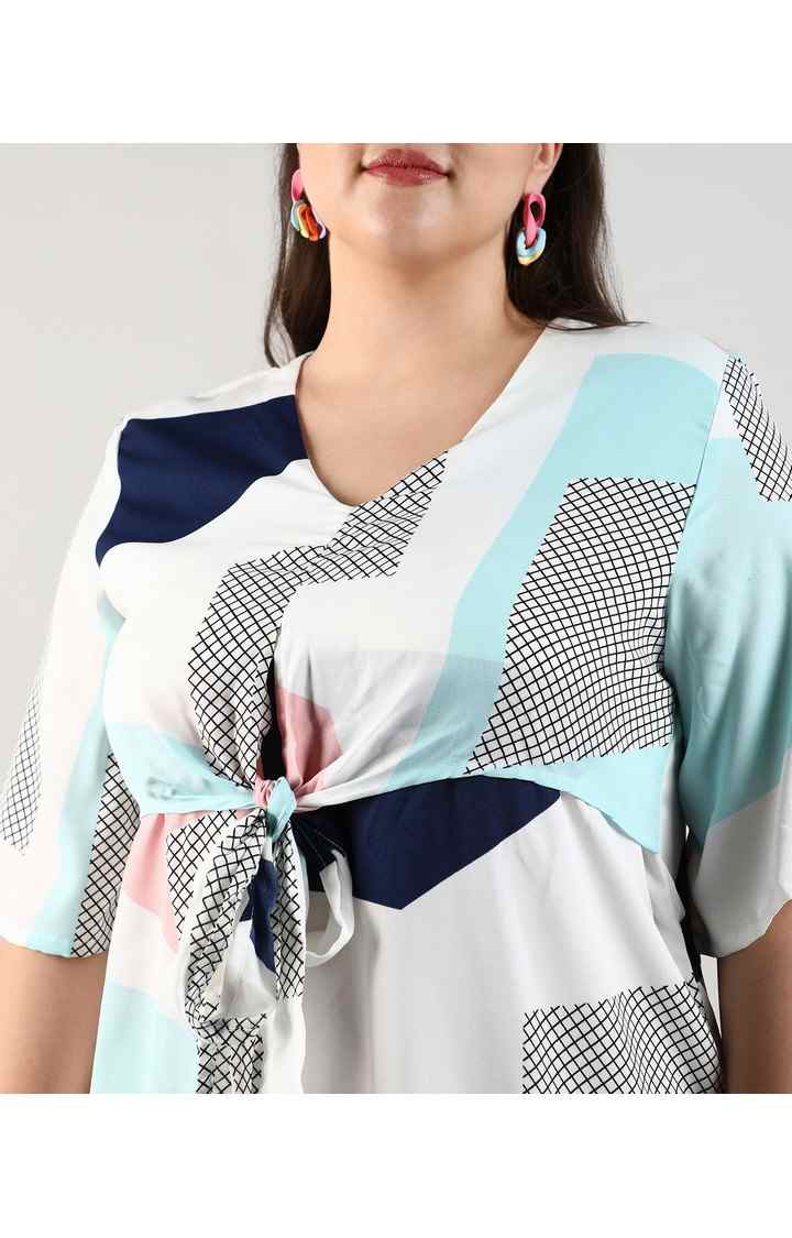 Women's Multicolor Printed Dresses