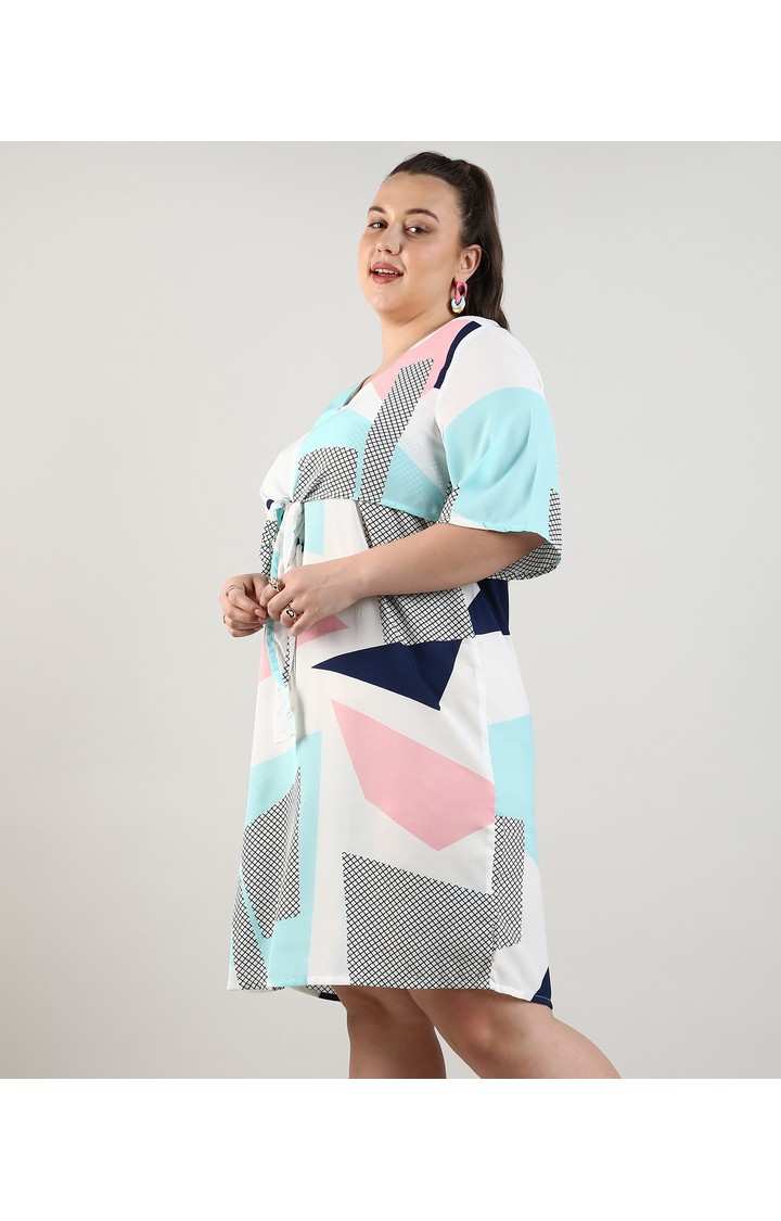 Women's Multicolor Printed Dresses