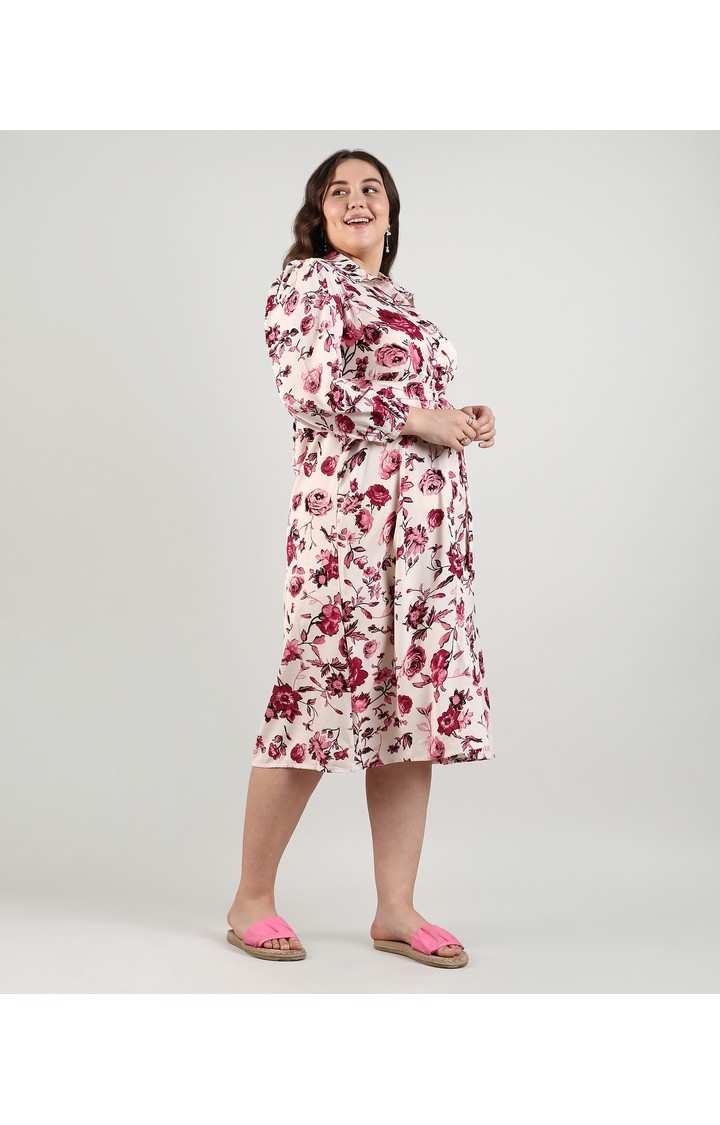Women's Multicolor Printed Dresses