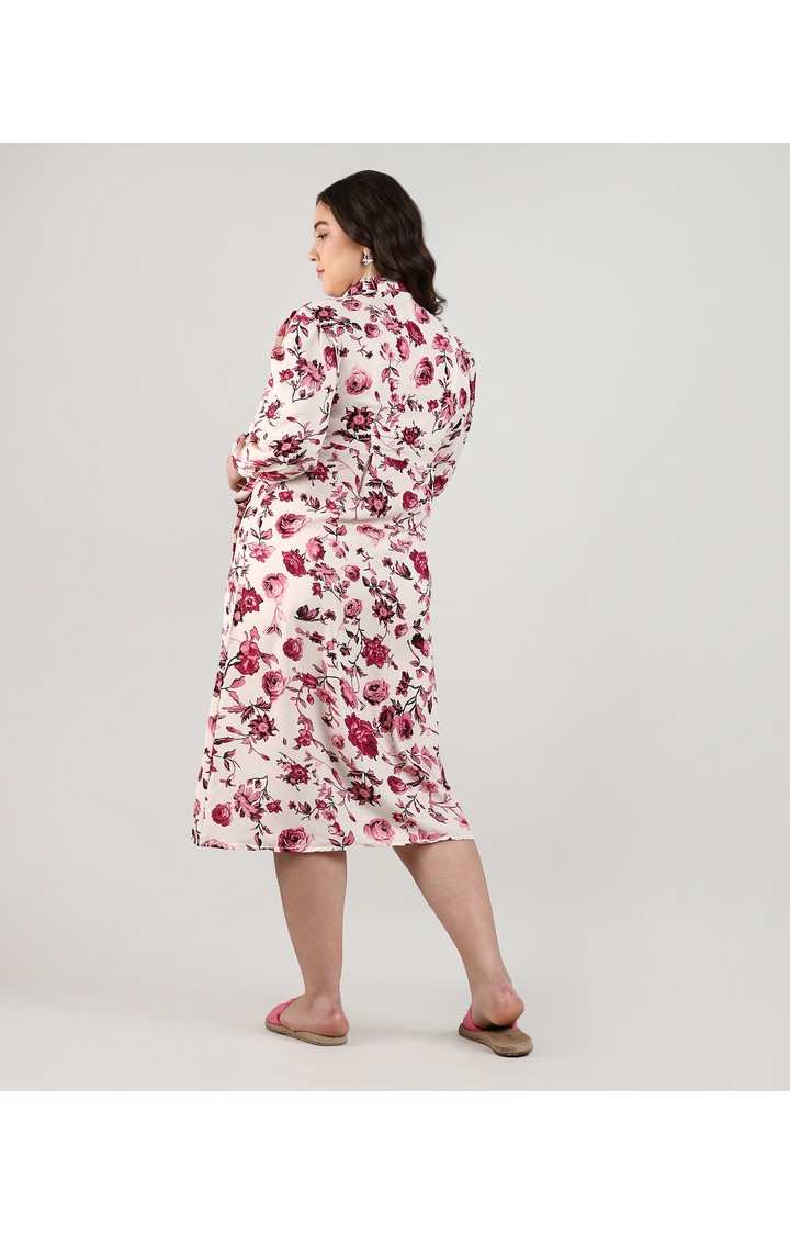 Women's Multicolor Printed Dresses