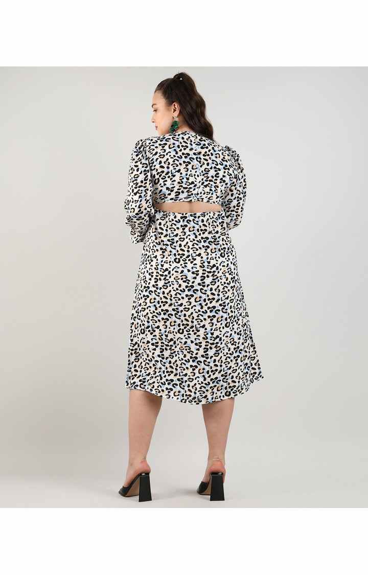 Women's Multicolor Printed Dresses