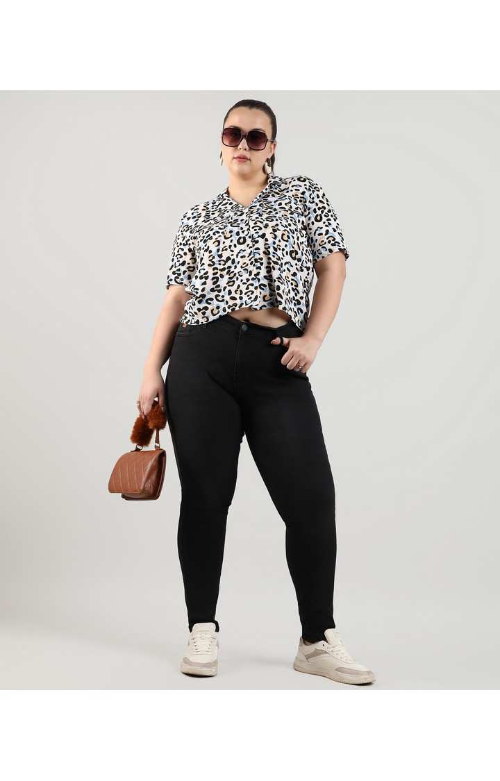 Women's Multicolor Printed Casual Shirts