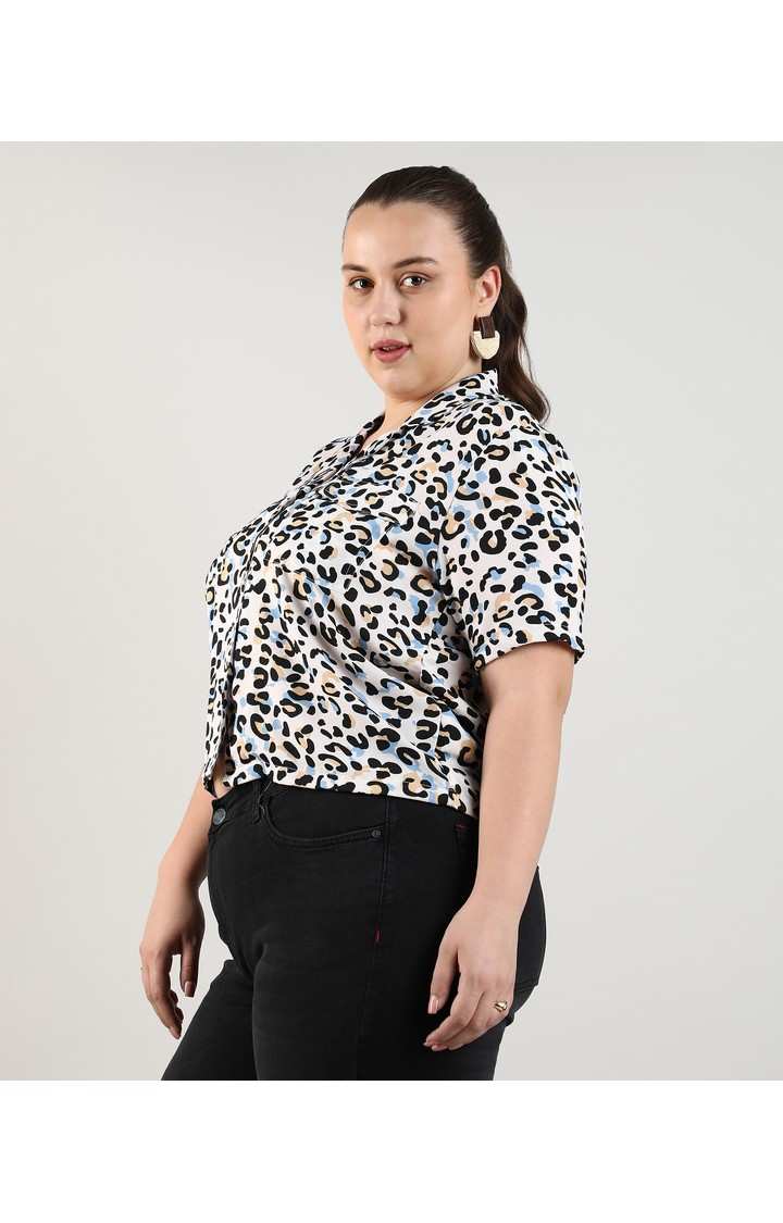Women's Multicolor Printed Casual Shirts