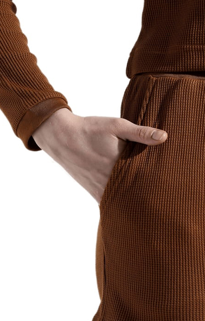 Women's Brown Solid Co-ords