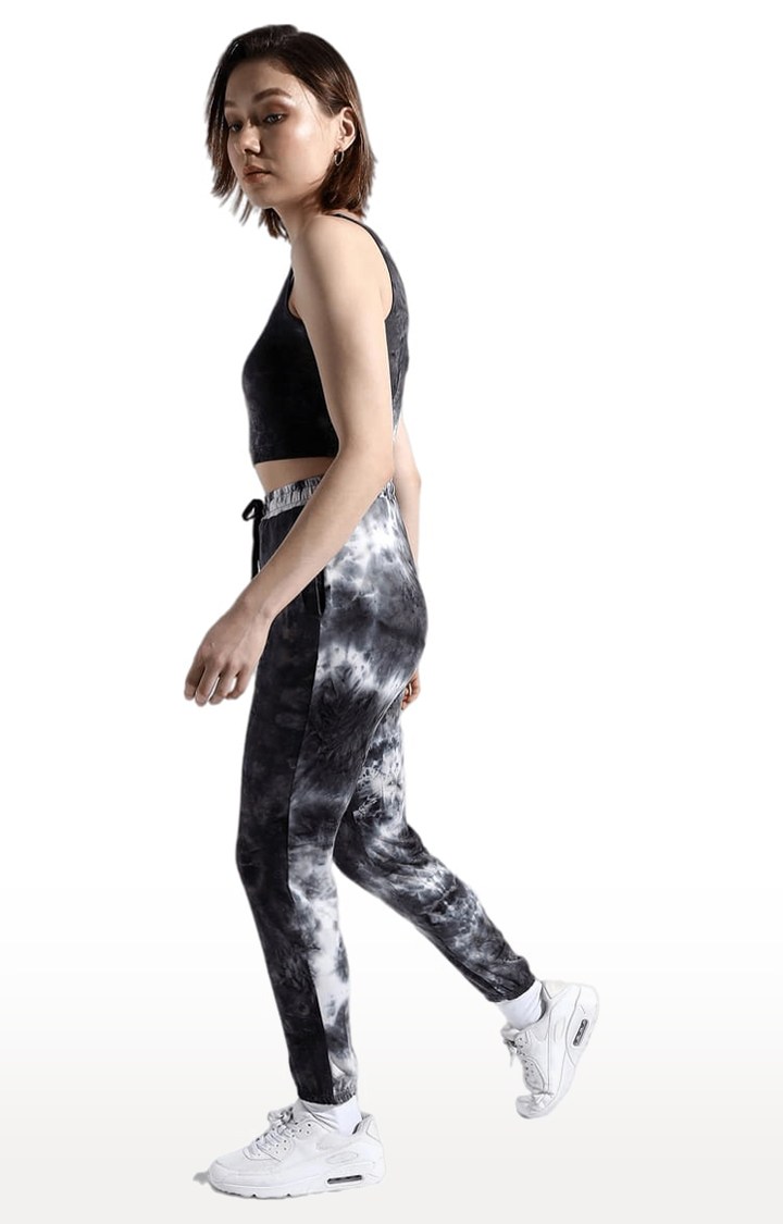 Women's Grey Tie Dye Co-ords