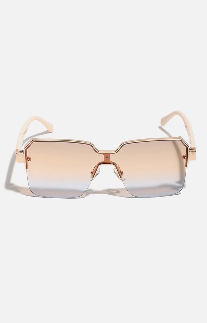 Haute Sauce By Campus Sutra Women Rectangle Sunglasses With Polarised Lens Sumr22_Hssg1230