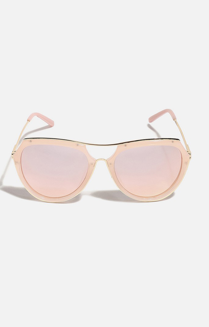 Haute Sauce By Campus Sutra Women Oversized Sunglasses With Polarised Lens