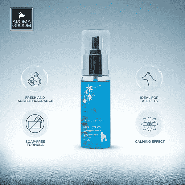 Aroma Groom Floral Essence Oil Lily Fragrance Pet Perfume – 50 ml