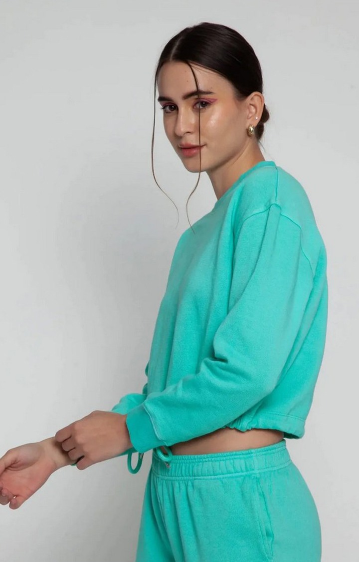 Tiffany store blue sweatshirt
