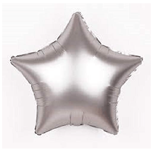 Shopyo | Twinkling Star Shape Foil Balloon (Silver) 0