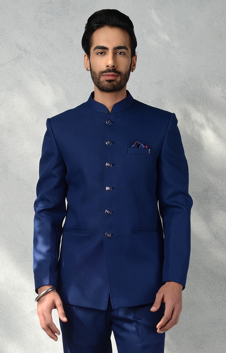 Jade blue deals jodhpuri suits