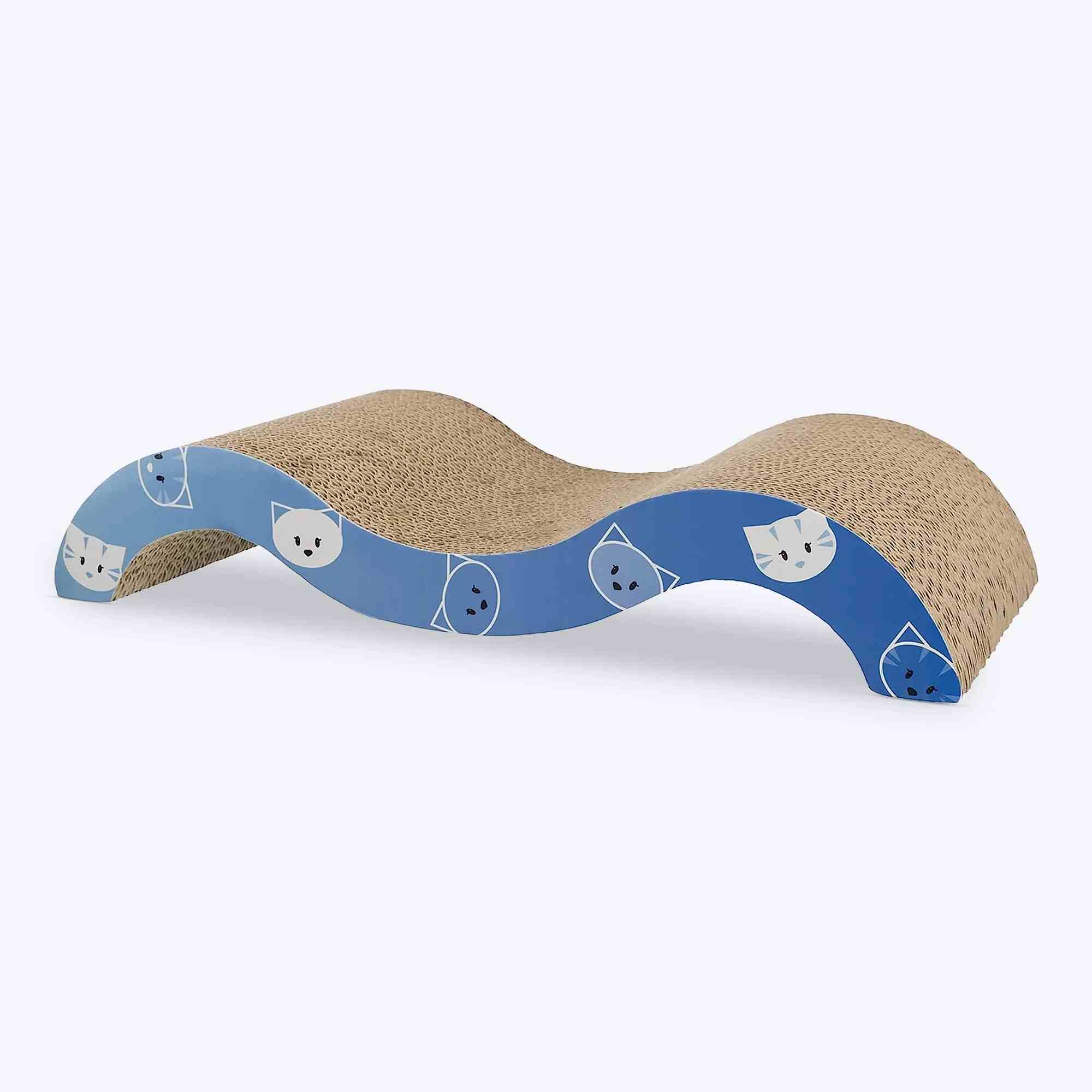 Trixie Mimi Wave Shaped Cardboard Scartch Board for Cats