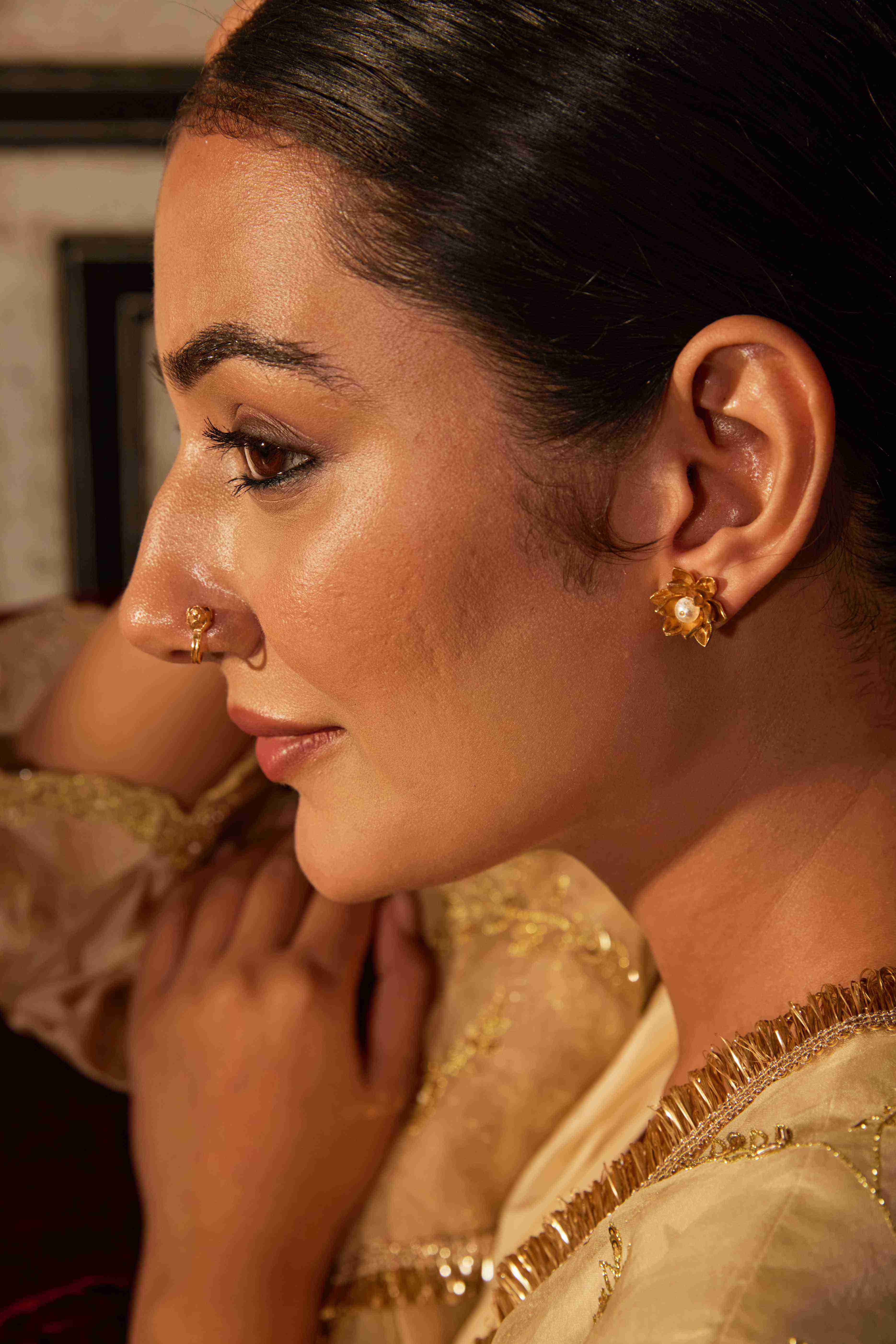 Kamal Kali Clip On-Nath