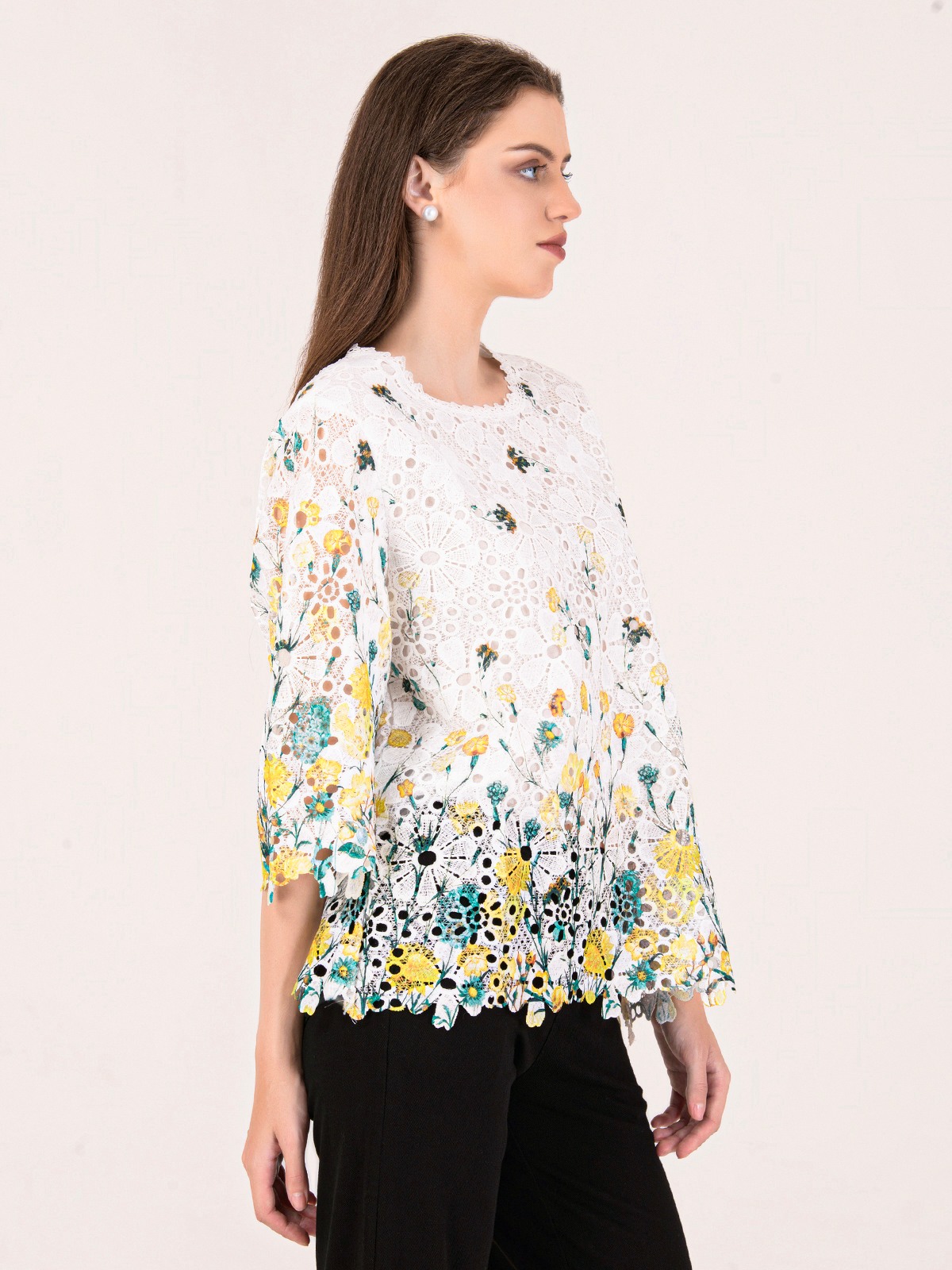 Albion Women White Smart Top