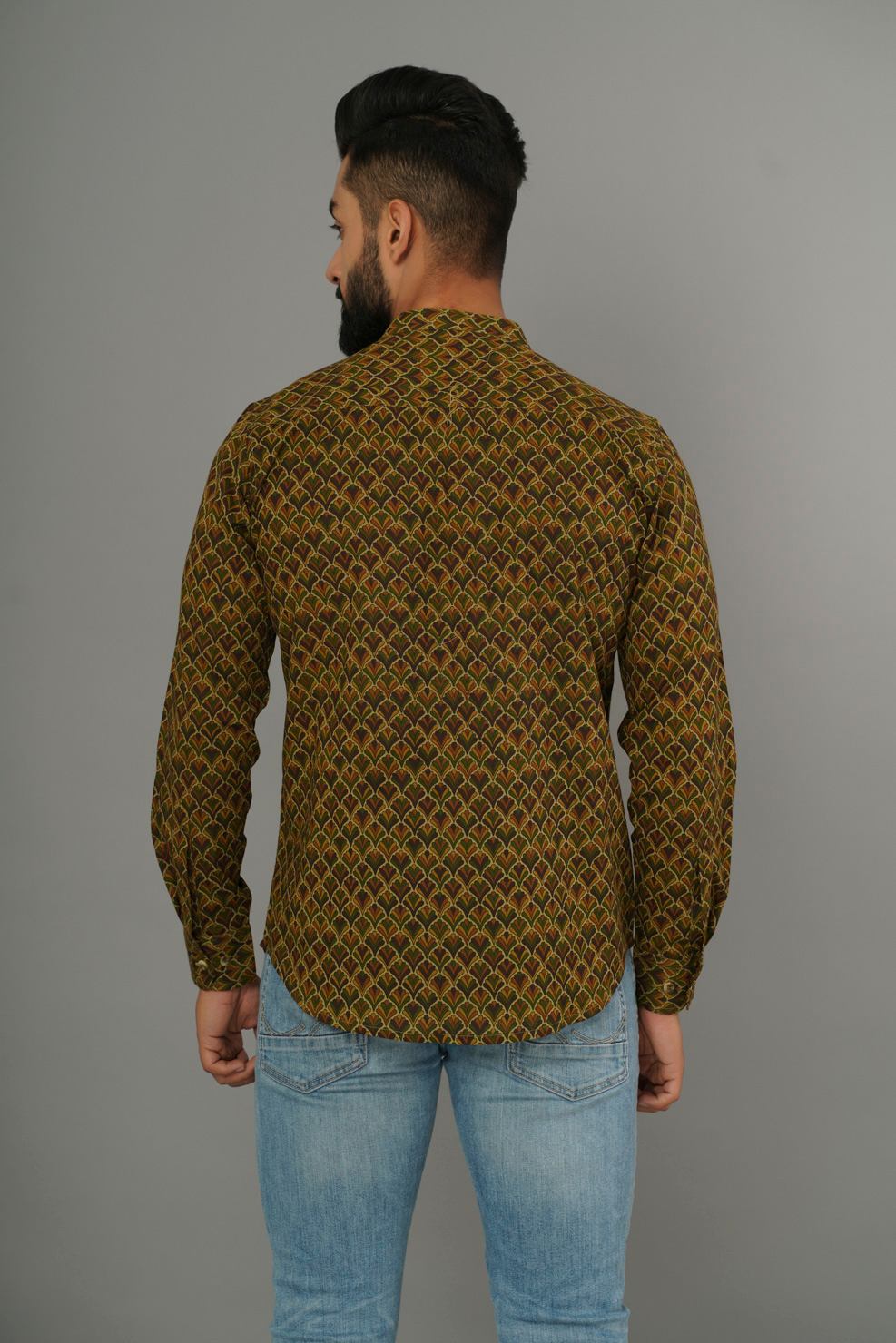 COTTON PRINTED FULL SLEEVES CASUAL SHIRT