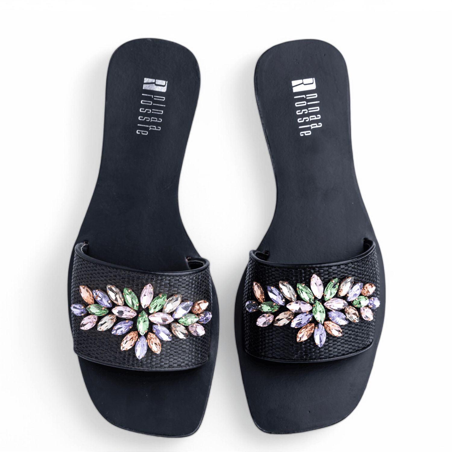Women Black After Party Slip-On Flats