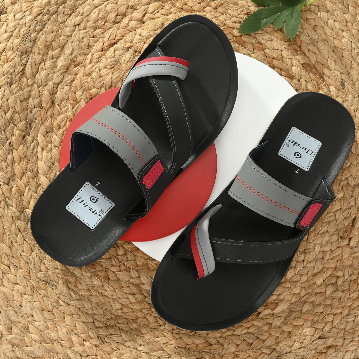 Men's Black Slippers