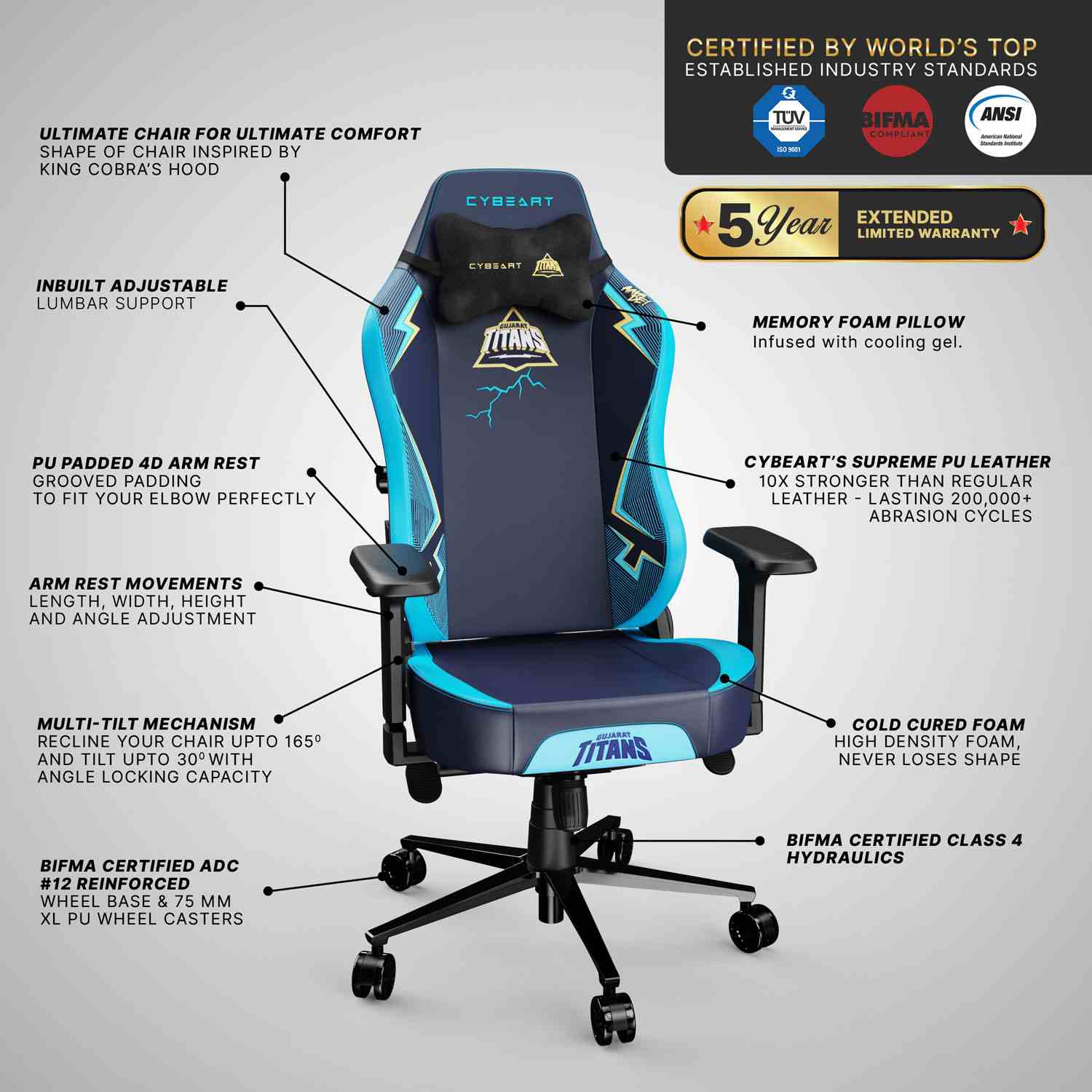 Gt chair hot sale