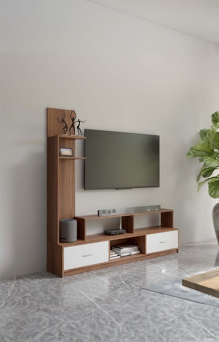 Flick Tv Unit - Teak
