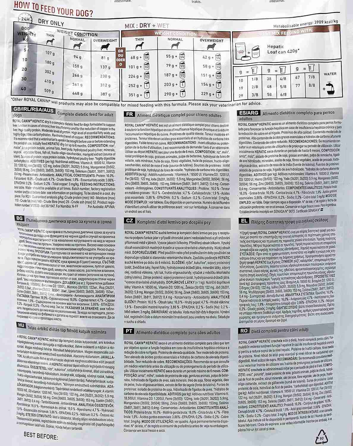 Royal Canin Veterinary Diet Hepatic Dog Dry Food