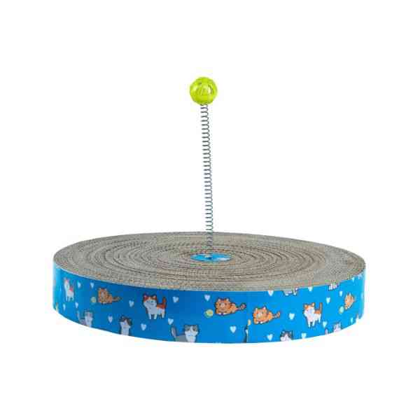 Ezra Spring Toy Circular Cat Scratcher