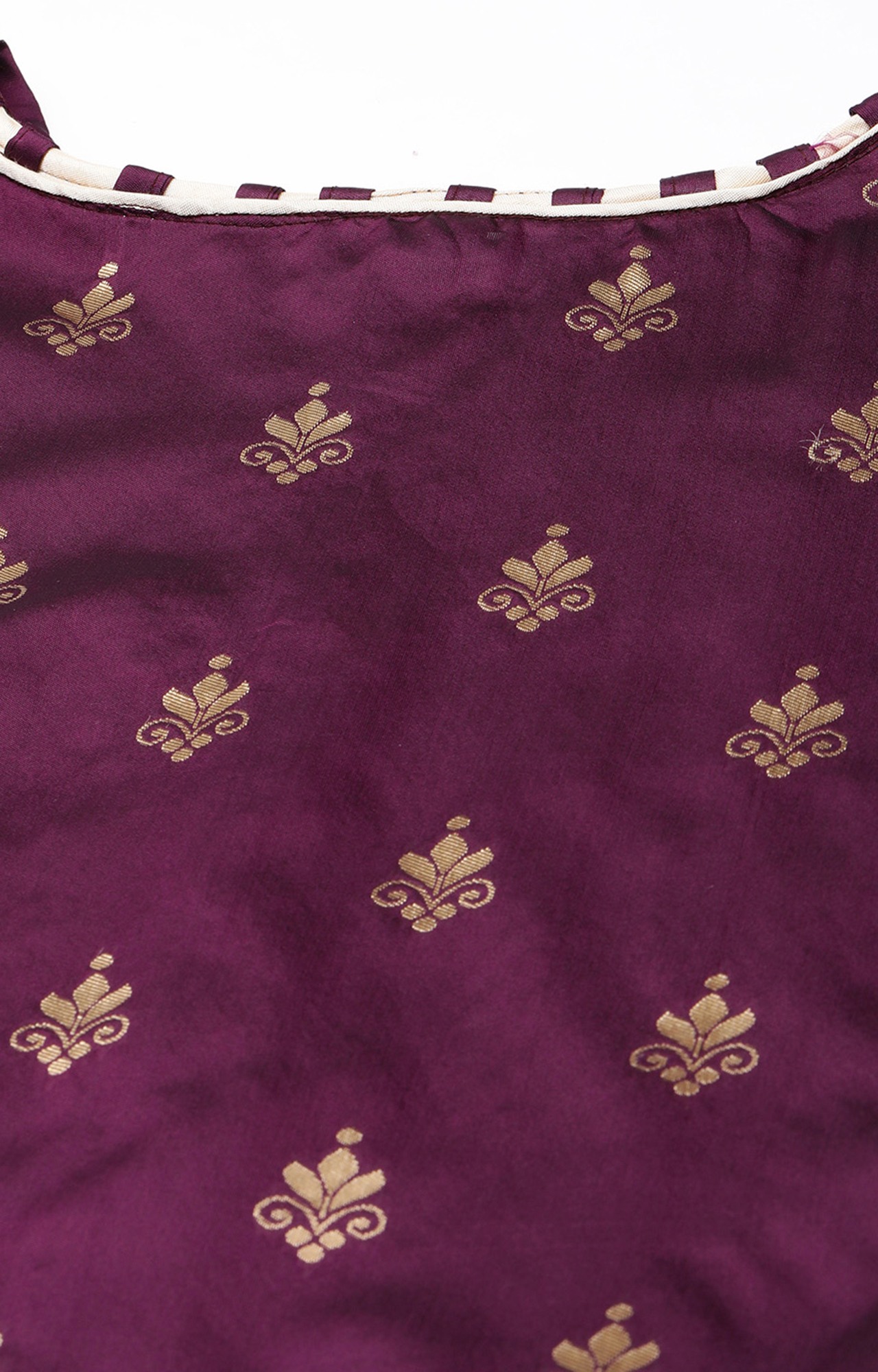 Shaily Women Purple Color Jacquard Woven Design Unstitched Dress Material-VF_SAGUN_PRPLE_DM