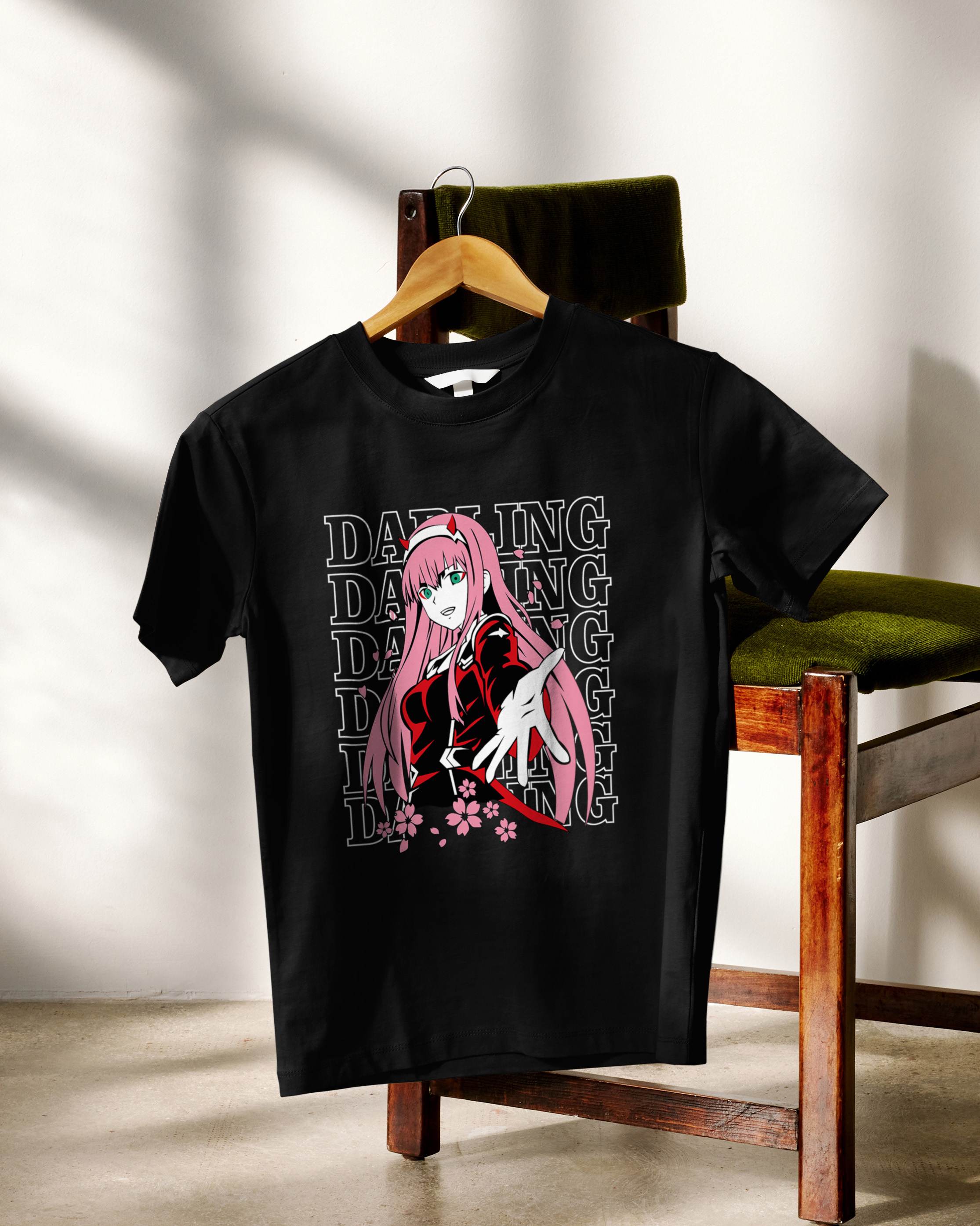 Zero Two Shirts Darling Anime 002 Zero Two Shirts Darling Anime 002