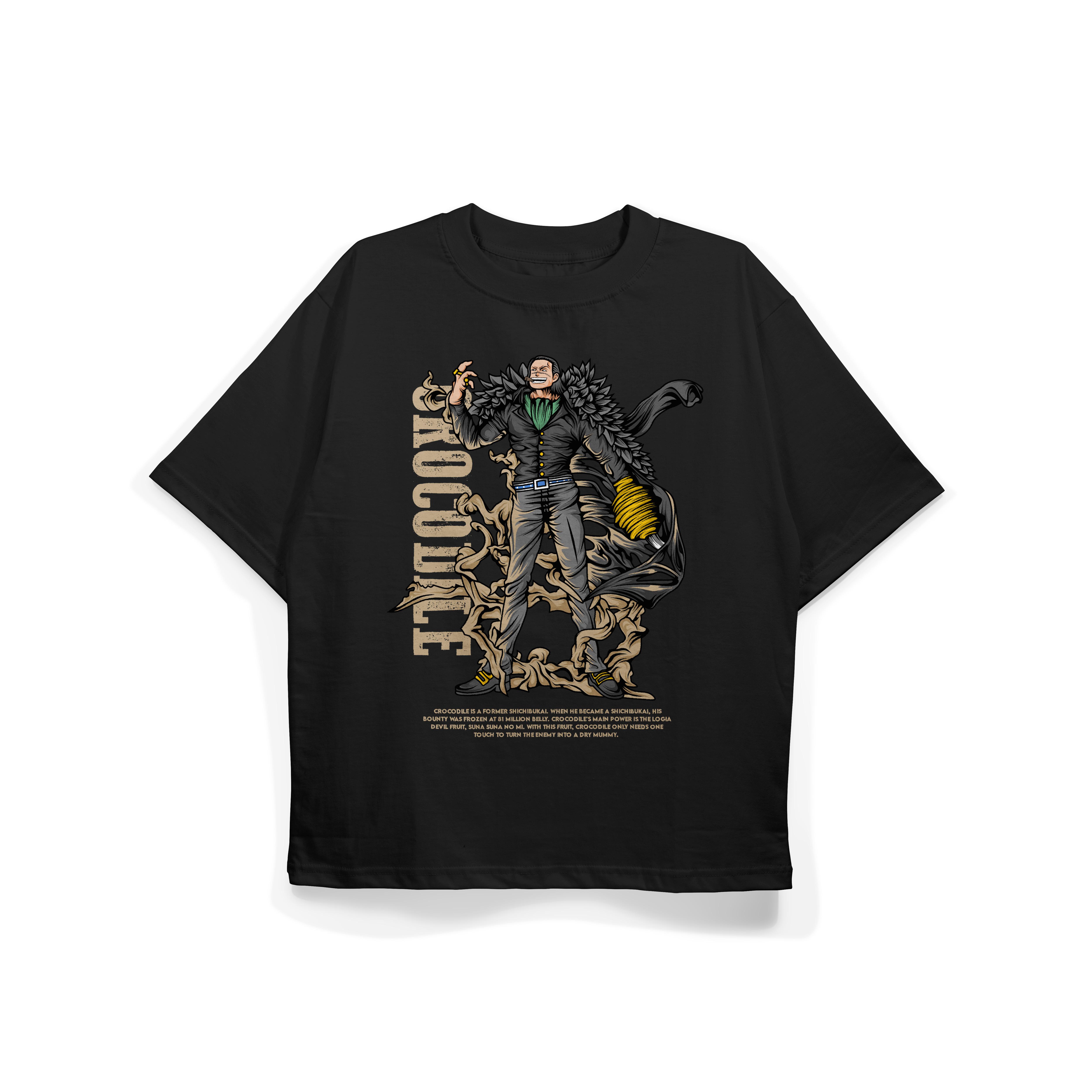 One Piece : Crocodile Oversized T-Shirt One Piece : Crocodile Oversized T-Shirt