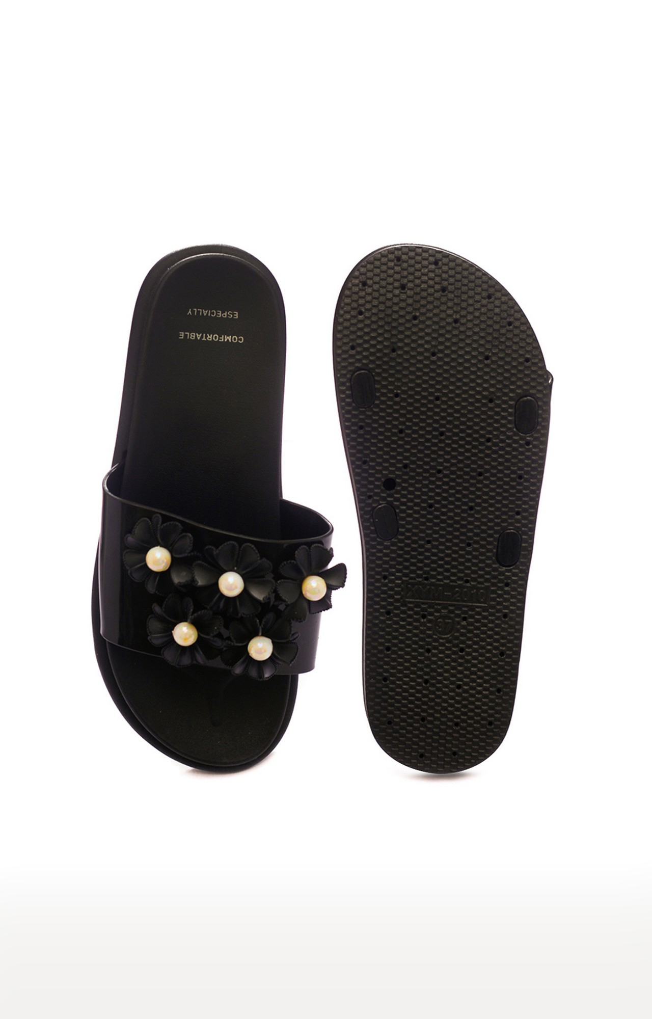Trends & Trades | Black Flip Flops Sandal For Women 3
