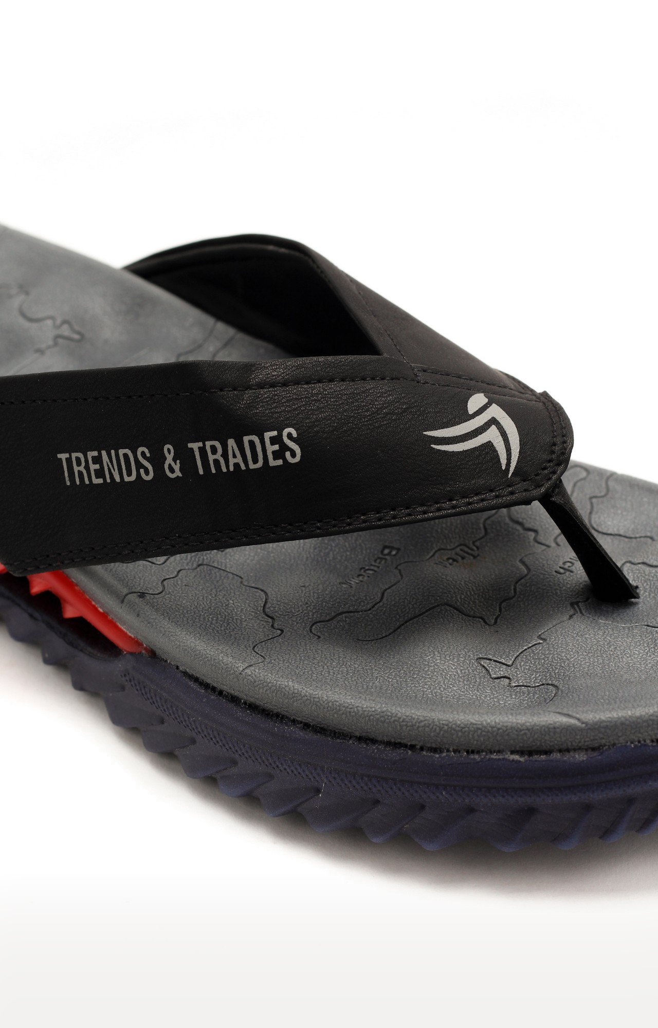 Black Men's Slippers
