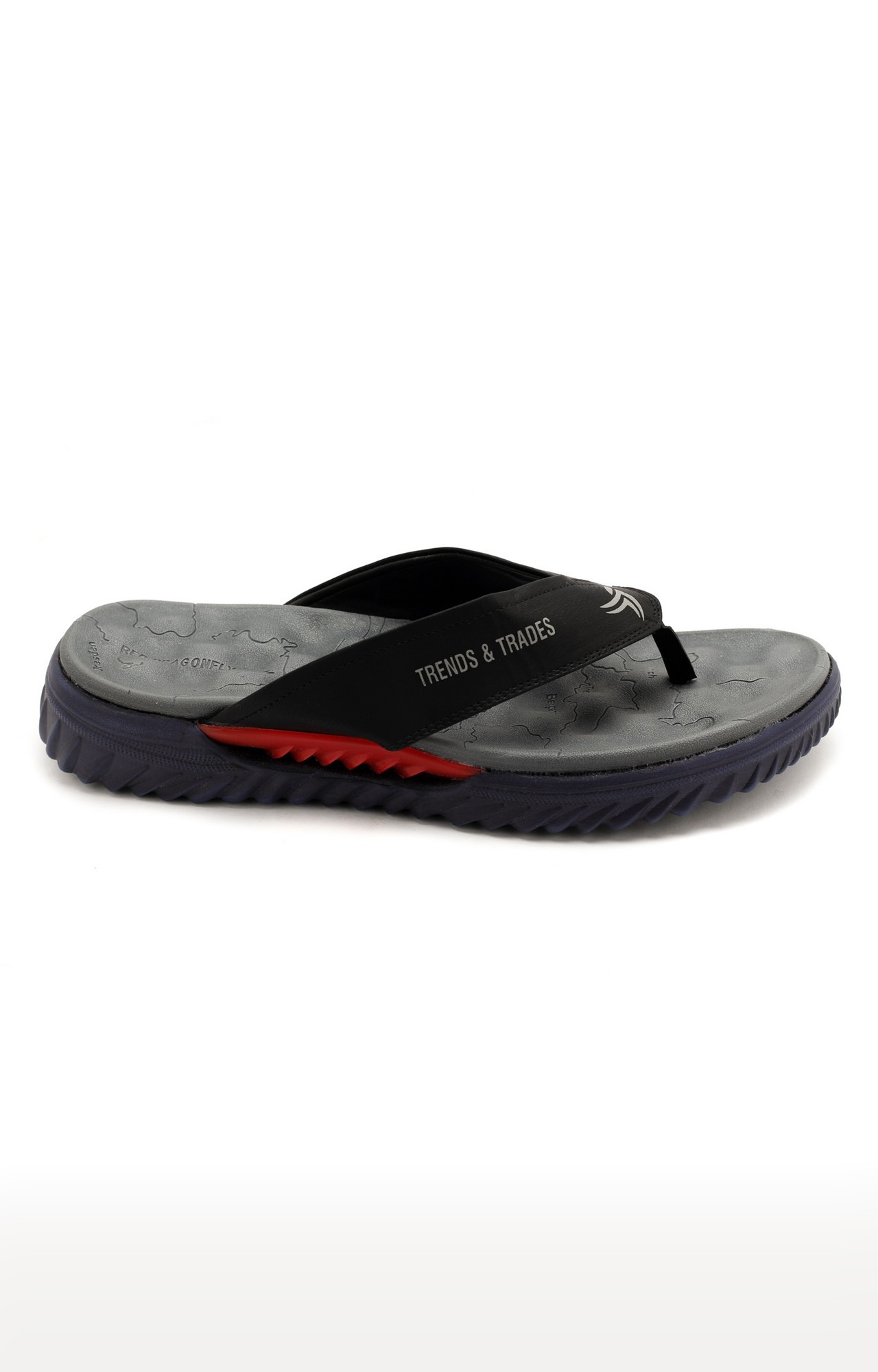 Black Men's Slippers