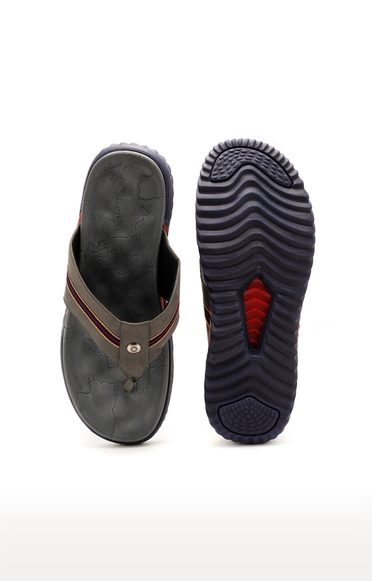 Grey Men s Slippers