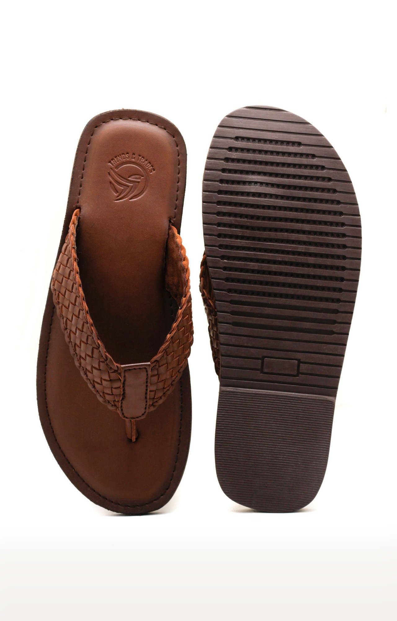 Trends & Trades | Men's Brown Casual Slip-Ons 3