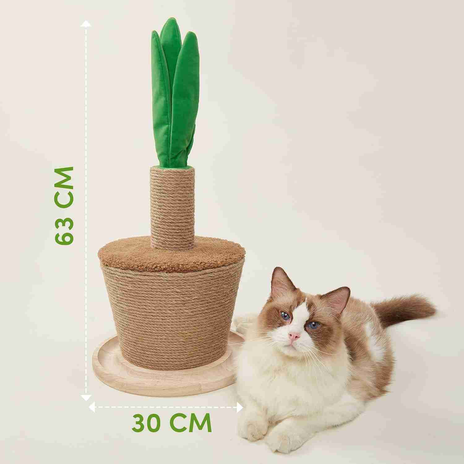 Barkbutler Fofos Pot Plant Cat Scratcher
